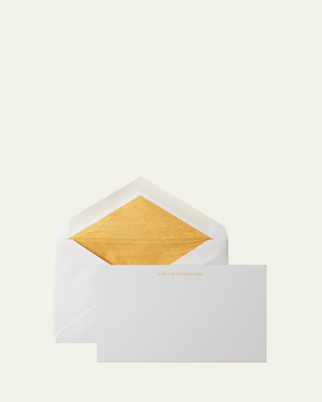 Iconic Titles Hello Sunshine Notecards, Set of 10